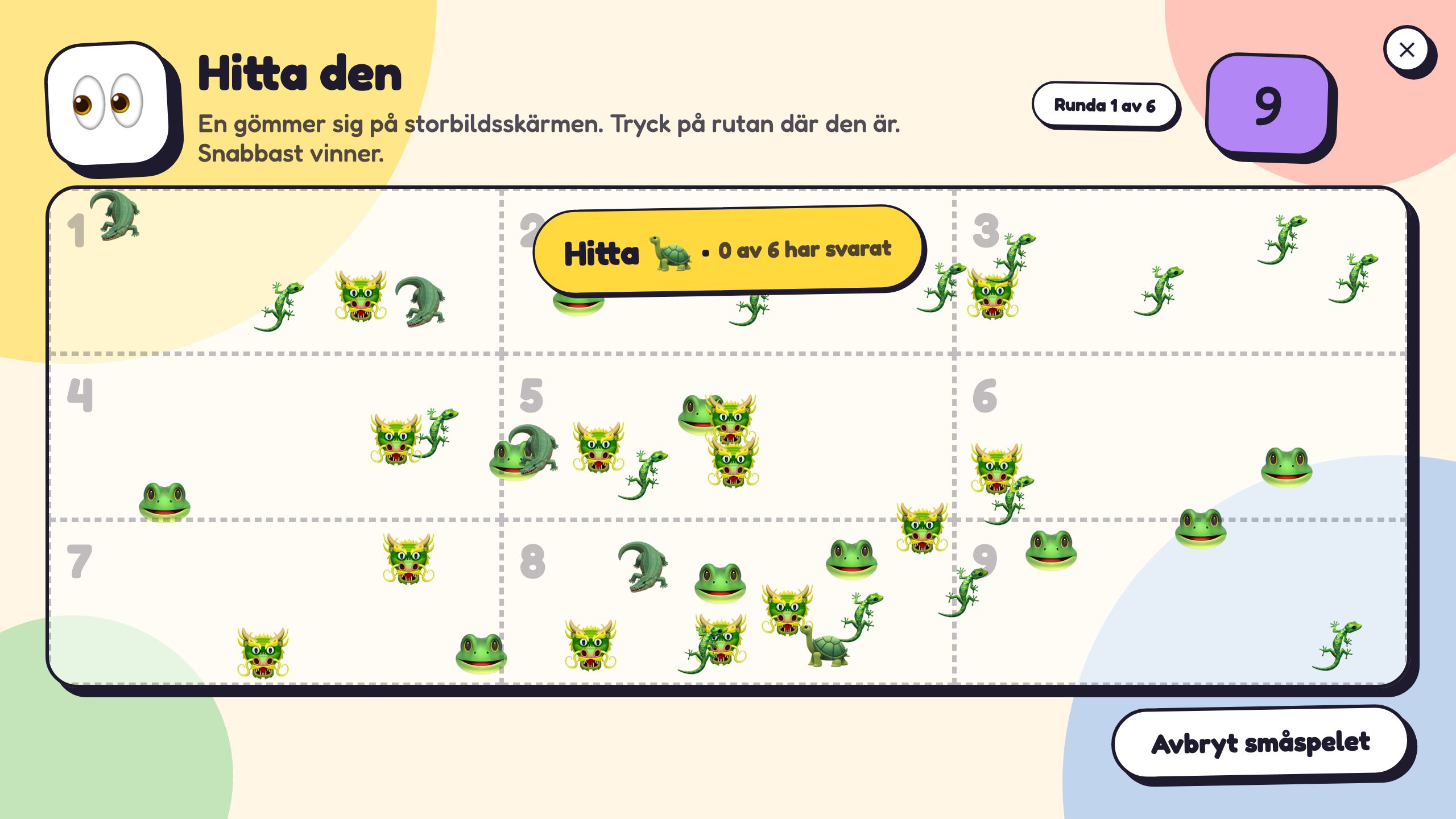 Så ser Hitta den ut.